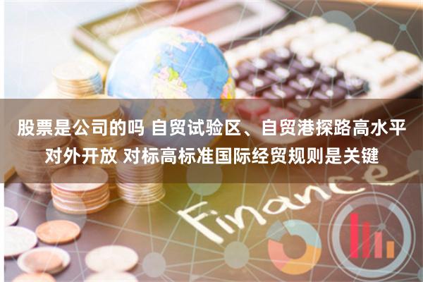 股票是公司的吗 自贸试验区、自贸港探路高水平对外开放 对标高标准国际经贸规则是关键